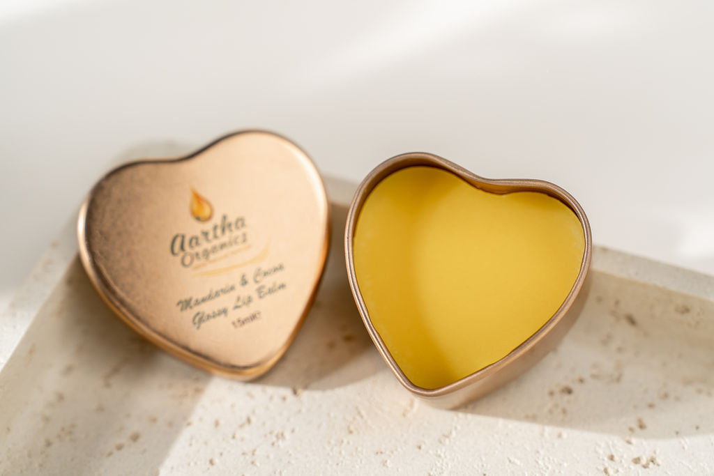 Glossy Mandarin & Cocoa Lip Balm